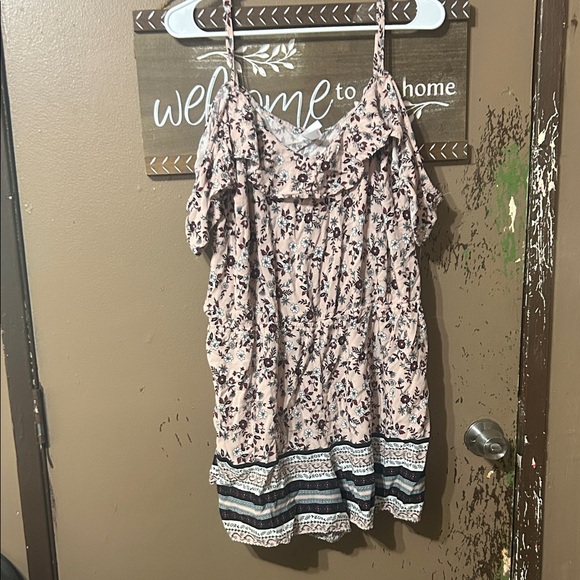 Other - Floral Pink Women's romper